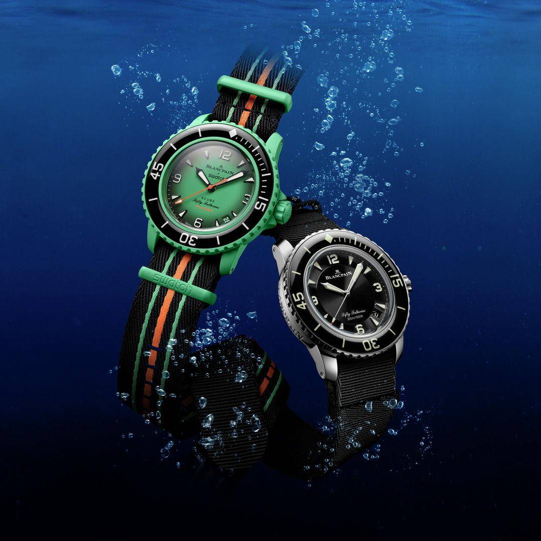 风・Luxury／Swatch联名传奇潜水表再掀热潮　最夯是无辐射标志款 奢侈品牌 图1张