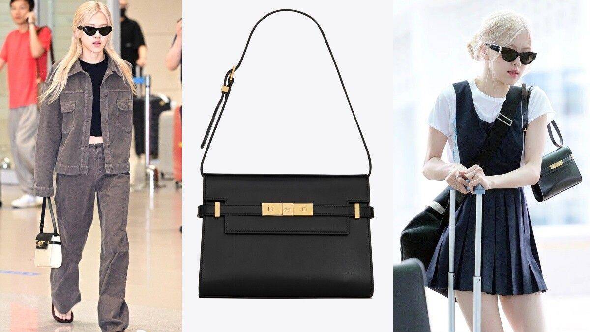 BLACKPINK、IVE机场时尚同款精品包特搜　CELINE波士顿包本季爆款 时尚穿搭 图1张