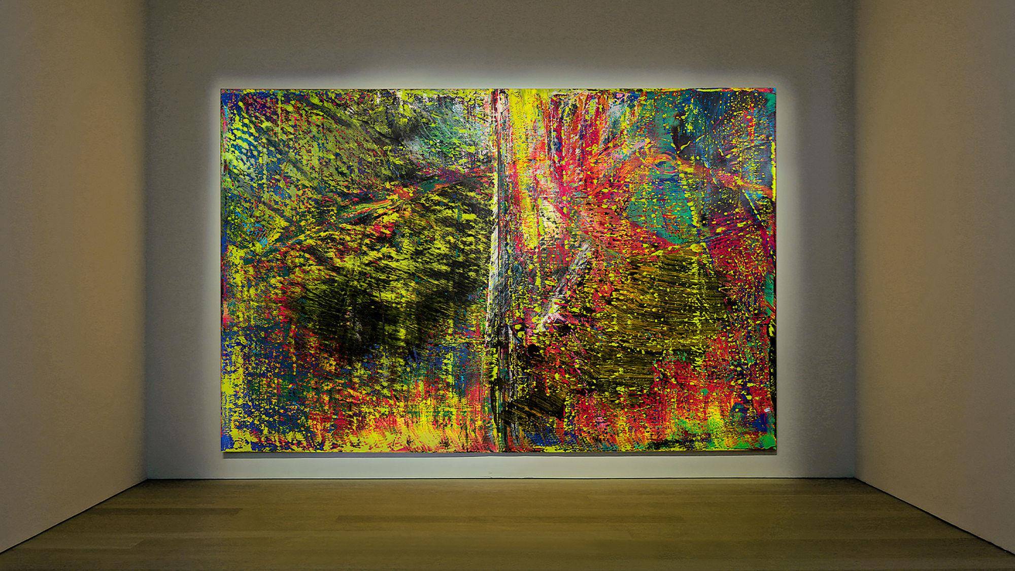 10亿抽象画台北公开展　富艺斯端德国巨擘里希特钜作吸引藏家 奢侈品牌 图1张