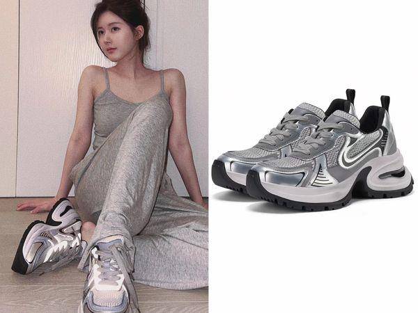 Jennie同款时髦系“银色球鞋”必收！　情侣鞋首选这双 最新资讯 图6张