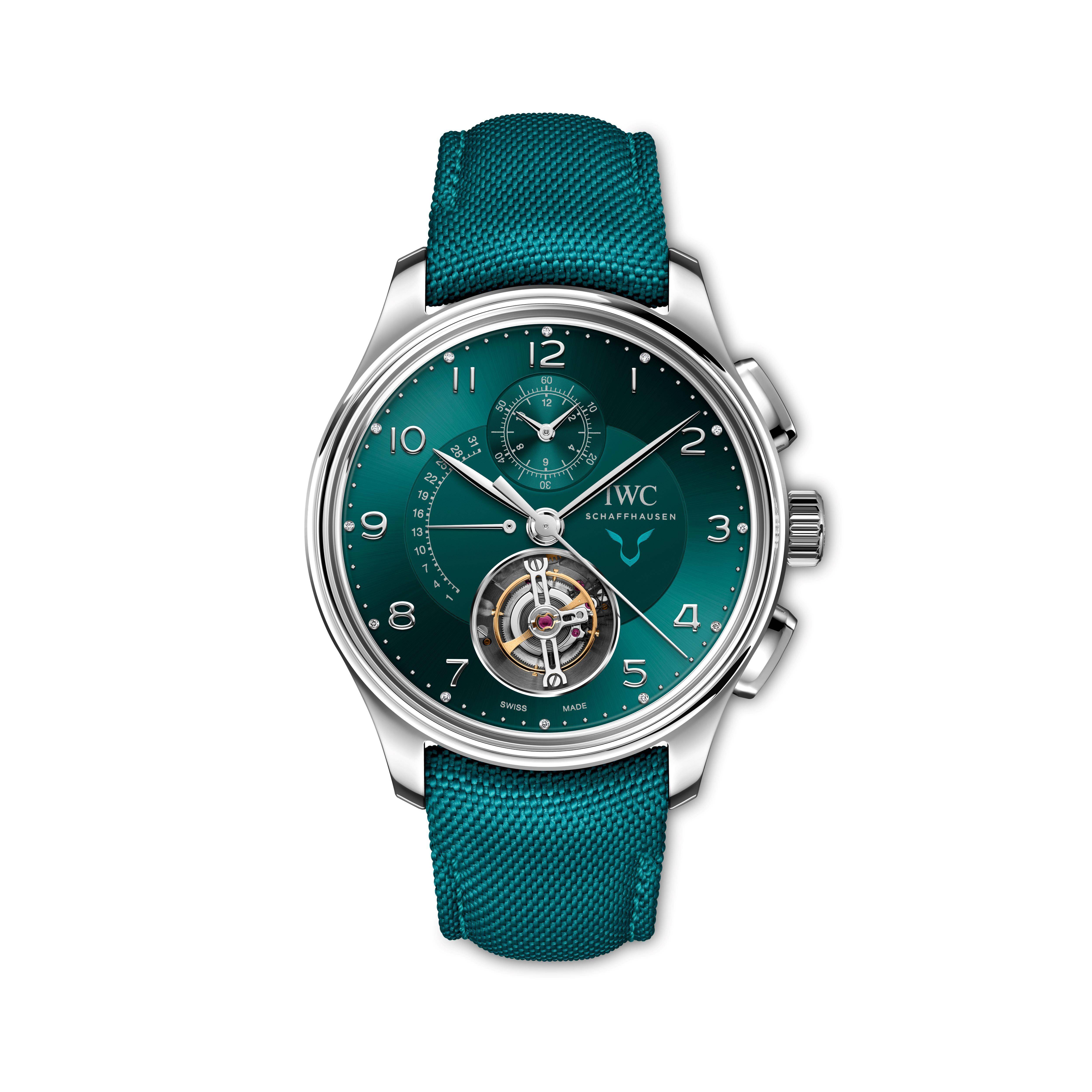 赛车手汉米尔顿就爱高调IWC　戴573万陀飞轮表踩街 奢侈品牌 图2张