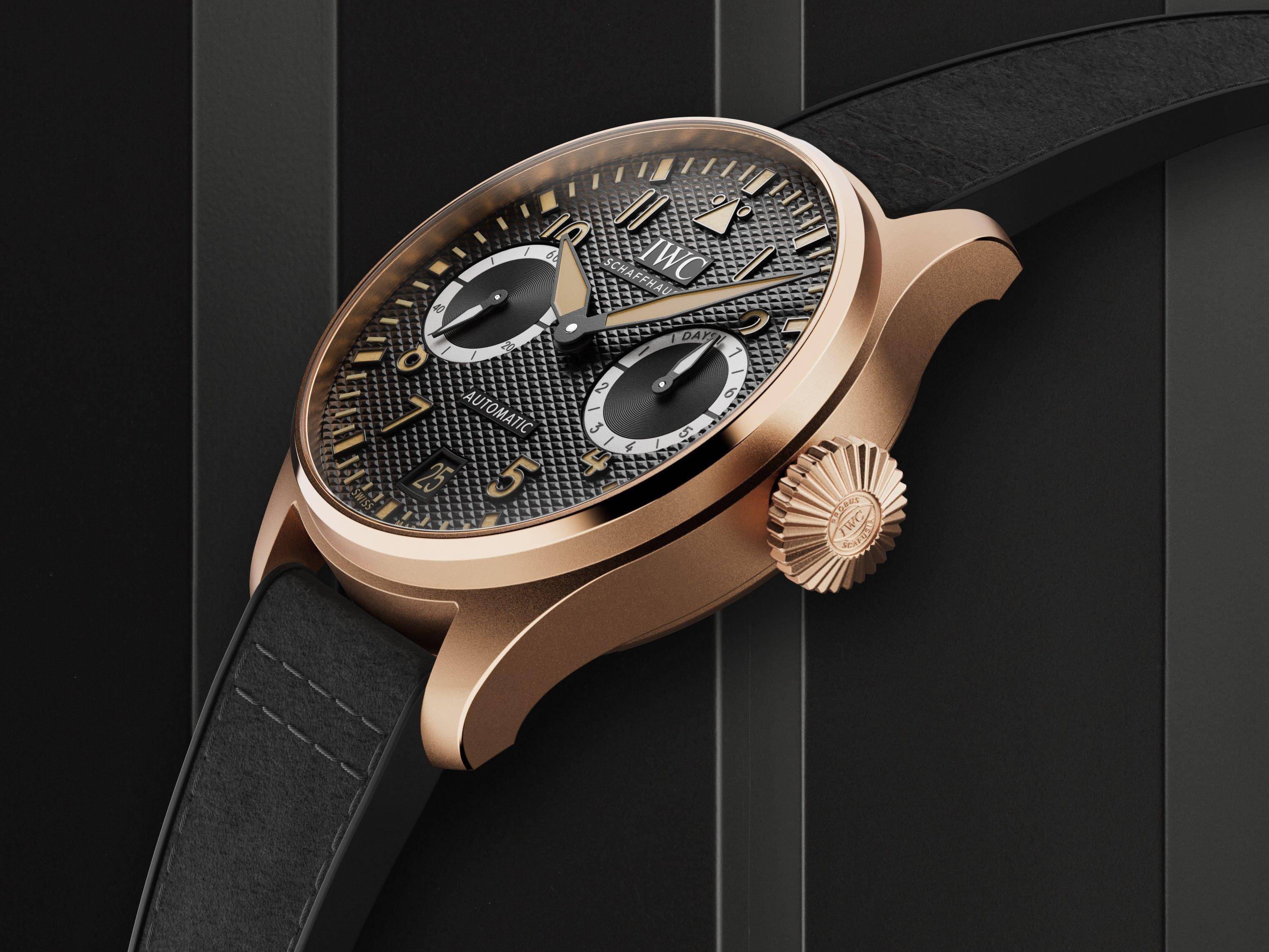 IWC飞行表融入宾士魂　超跑煞车碟材质造表 奢侈品牌 图2张
