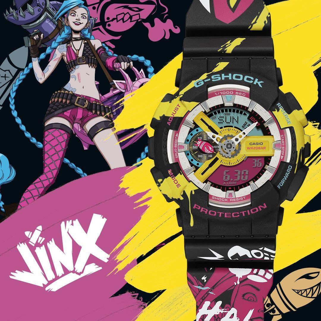 G-SHOCK向《英雄联盟》铁粉招手　魔法技能、恶鲨火箭炮跃上表 奢侈品牌 图3张