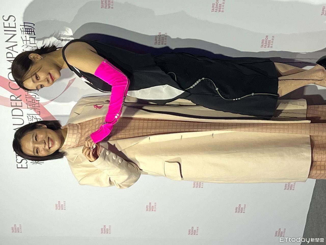 李晶晶带13岁女儿跑趴为“粉红丝带”　刘品言、谢欣颖合体相挺 时尚穿搭 图2张