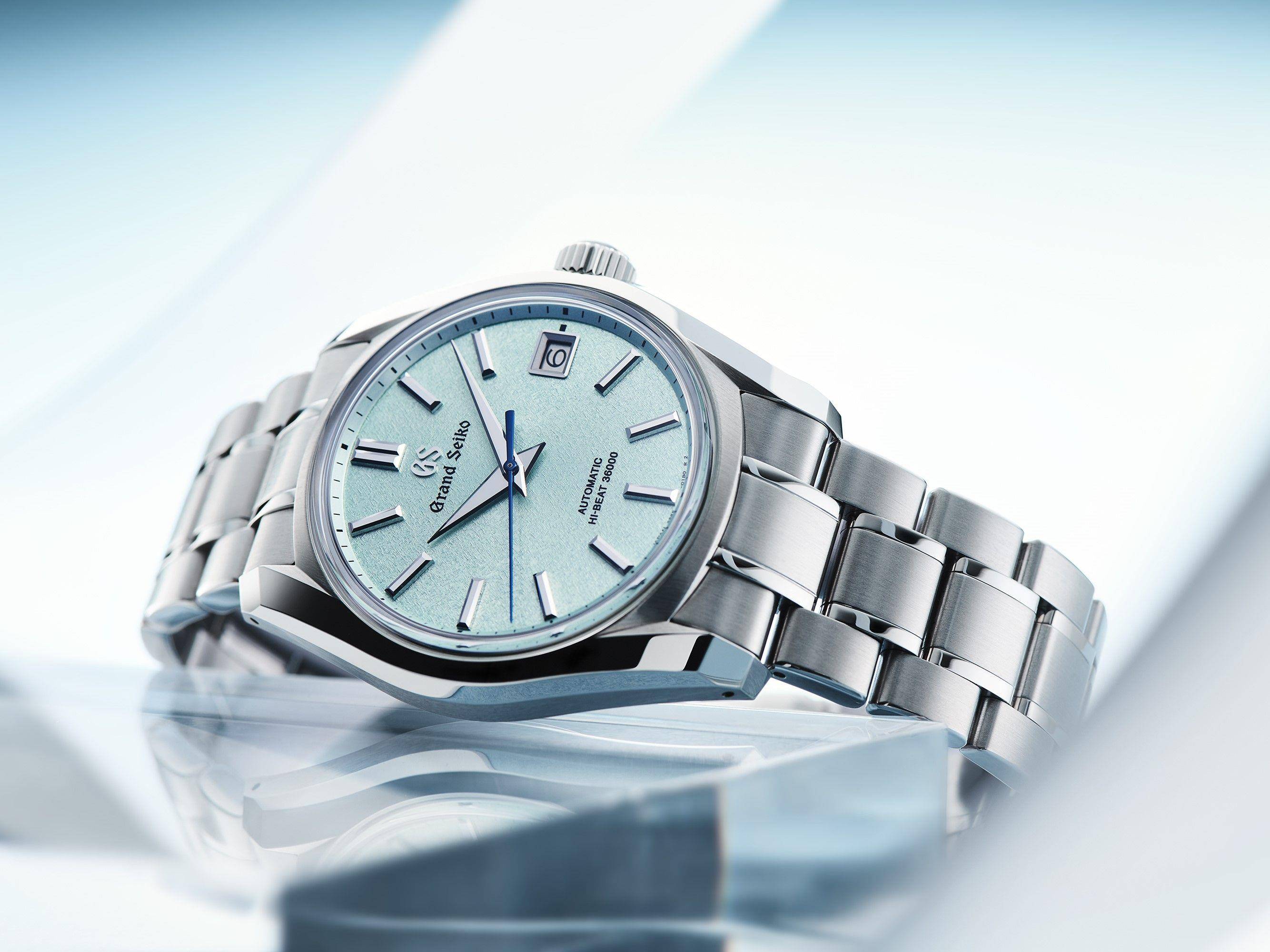 Grand Seiko中国台湾独家表天青色迷人　传神演绎“谷雨”盎然生机 奢侈品牌 图1张