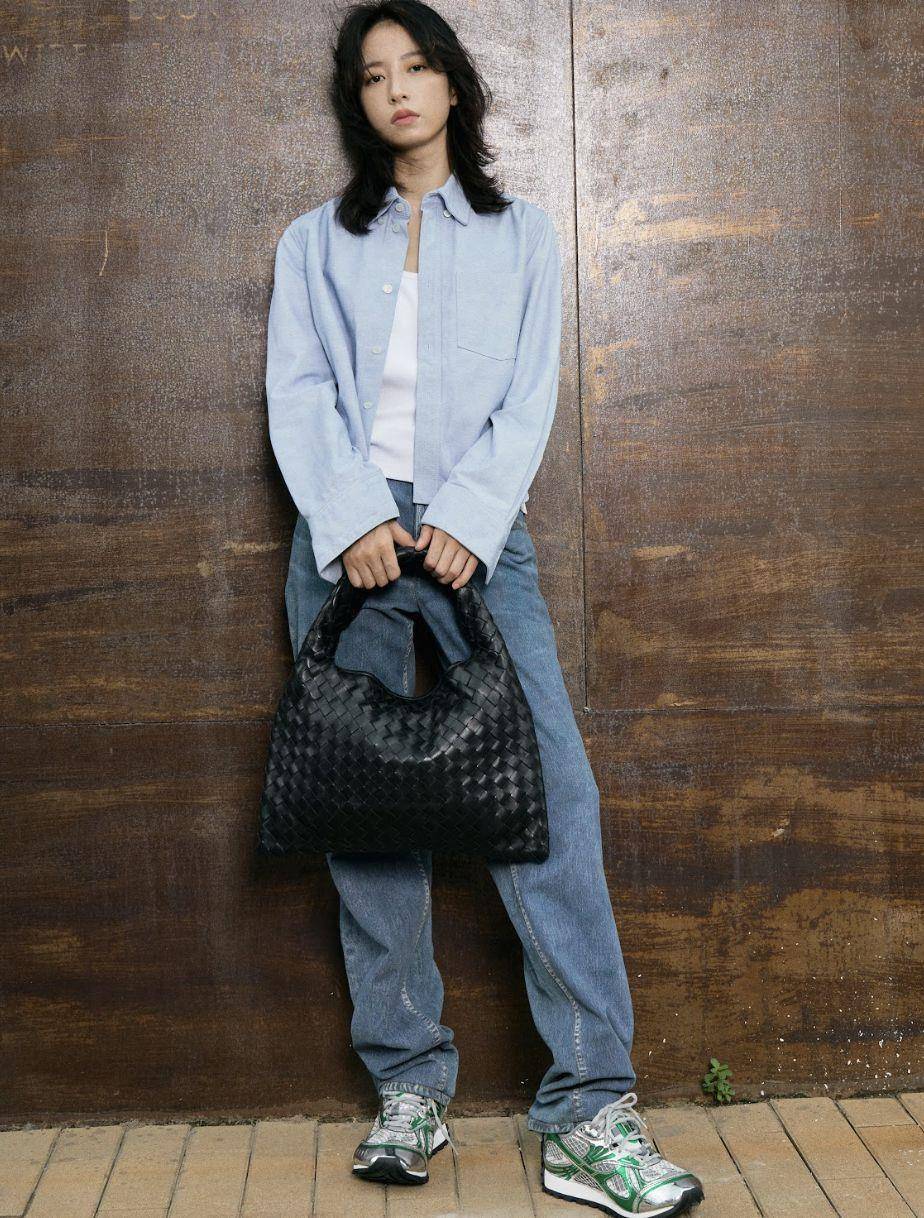 说・流行／Bottega Veneta秋冬编织大包“Hop”！舒淇同款、高级感配色登场 名人名流 图5张