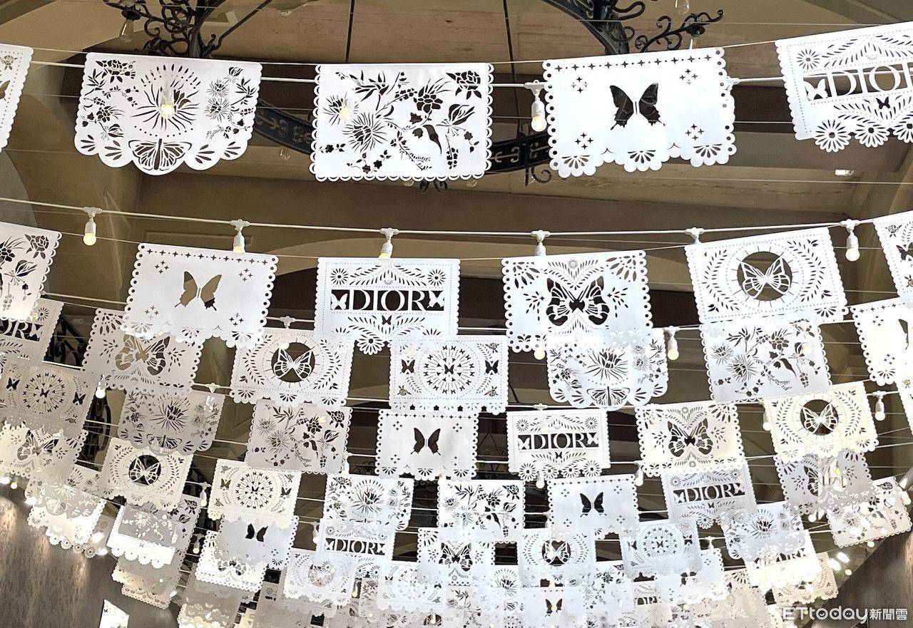 DIOR衣服、饰品都是蝴蝶！2024早春一秒飞墨西哥 托特包选择好多 时尚穿搭 图2张