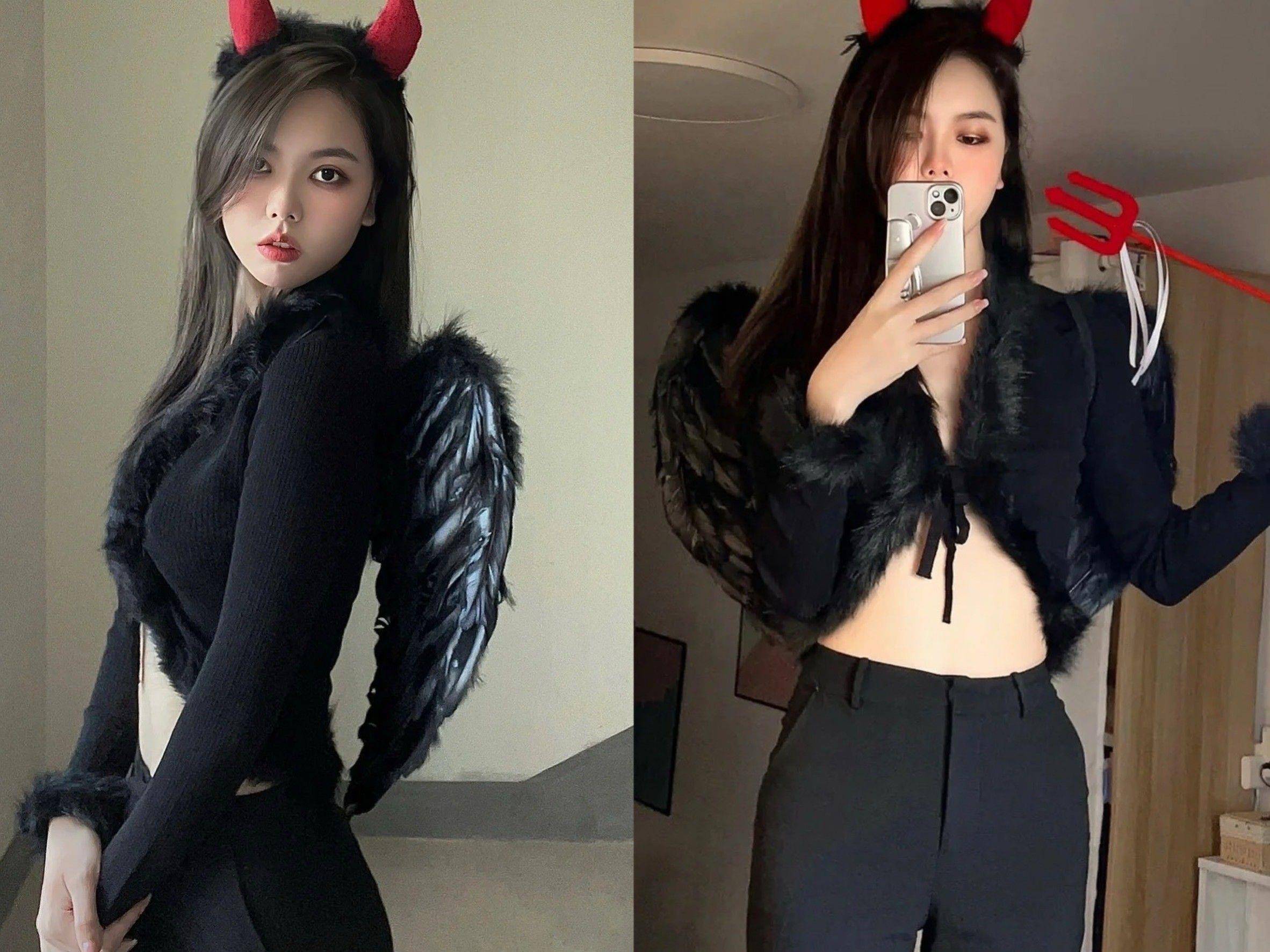 零成本！“星期三”暗黑系万圣节战袍　加1单品秒变身黑魔女 最新资讯 图3张