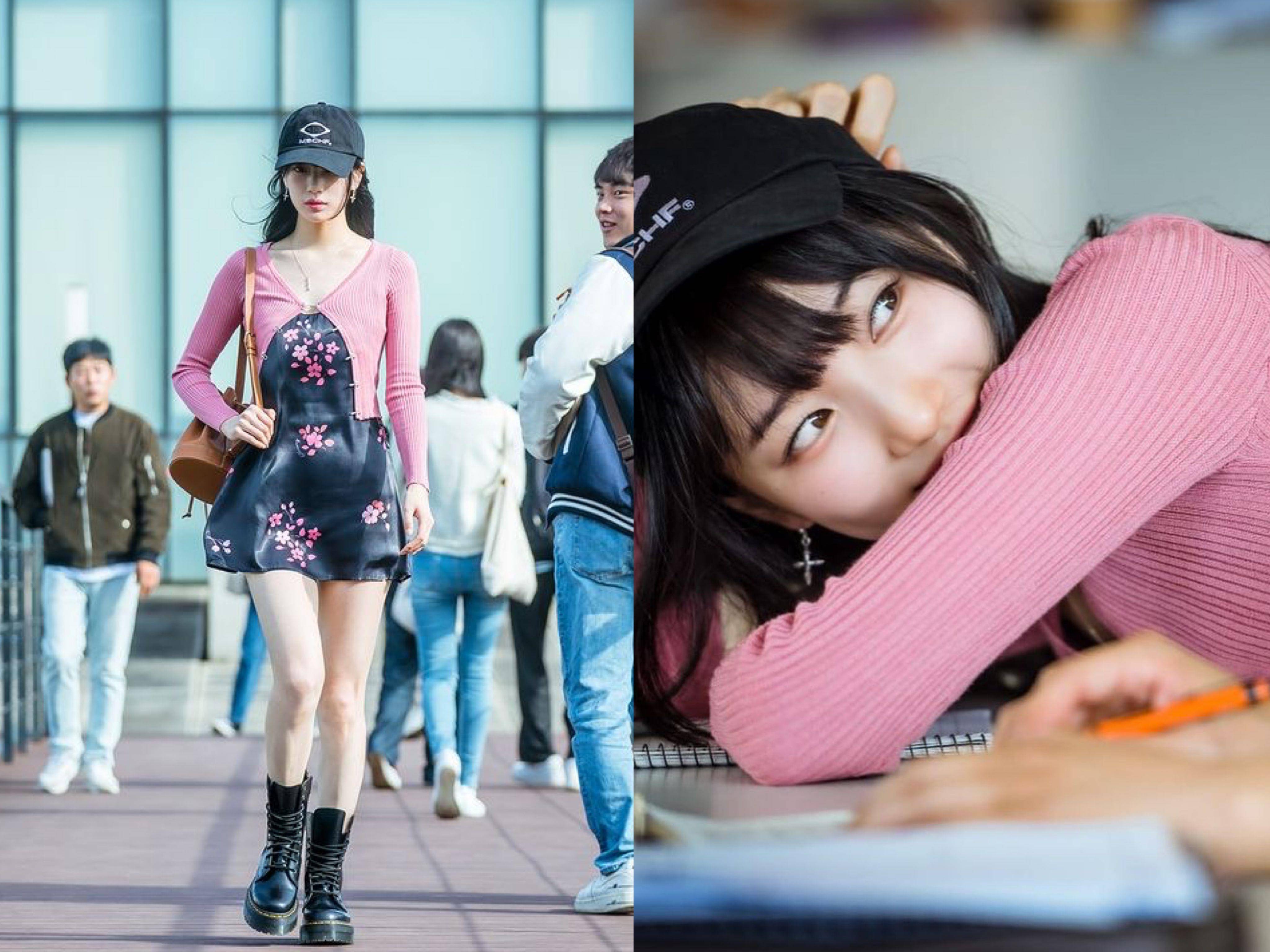 秀智《我的女神室友斗娜》穿搭公式太撩心！同款碎花洋装、爱心发夹抢收 最新资讯 图3张