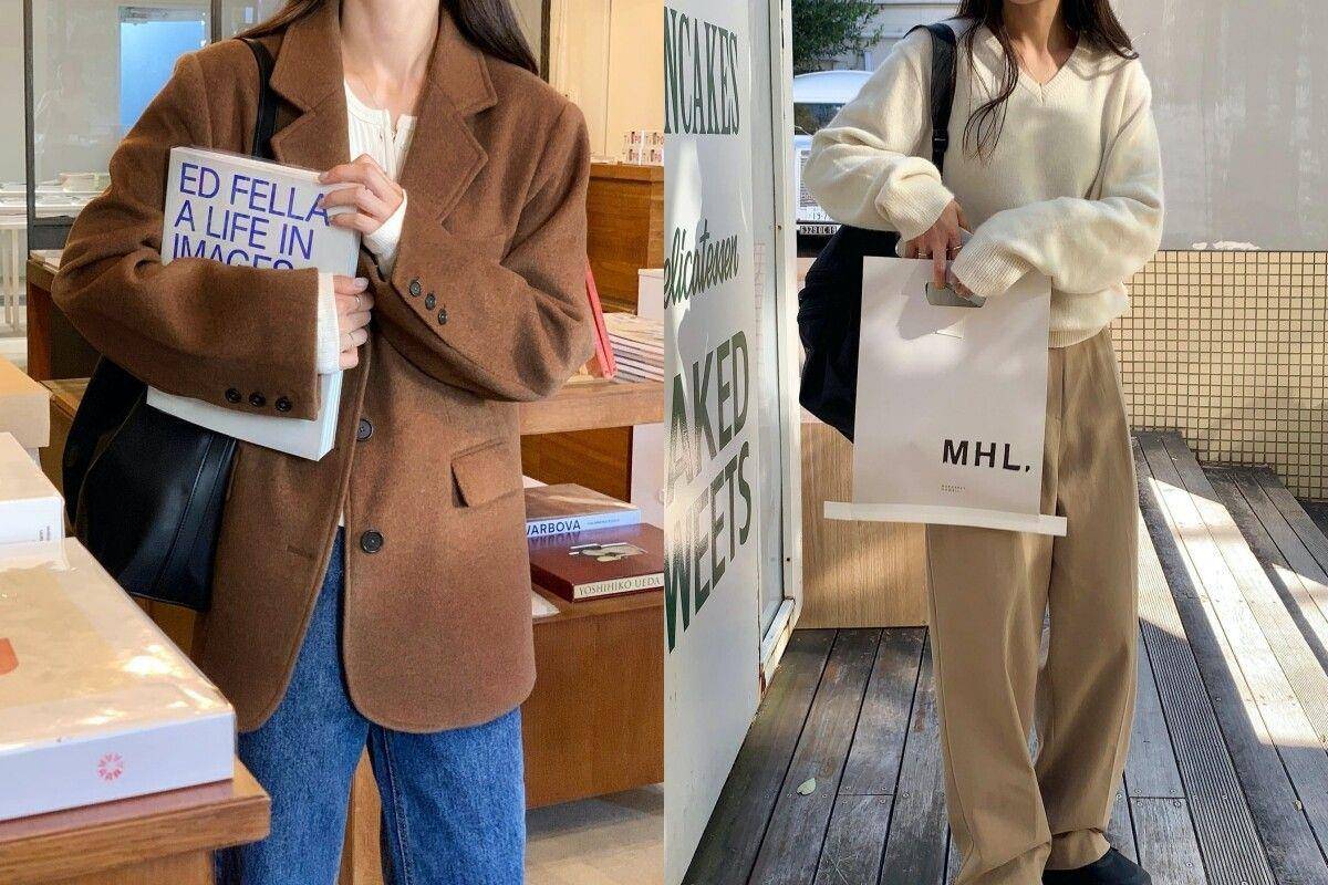 秋冬狂烧美拉德！老钱风依旧超火　6款单品显瘦又有氛围感韩星都在穿 最新资讯 图2张