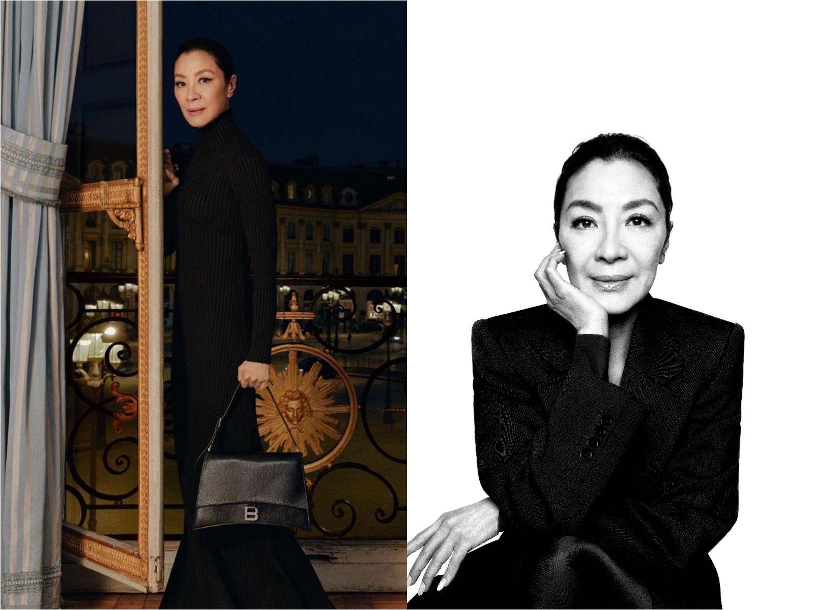 杨紫琼拿下BALENCIAGA品牌大使强强联手！　穿黑西装霸气单人照曝光　 名人名流 图1张