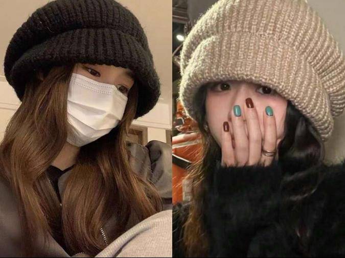 秋冬必备4大帽款“藏油头”！Jennie钟形帽显脸小、泫雅整年都戴毛帽 最新资讯 图7张