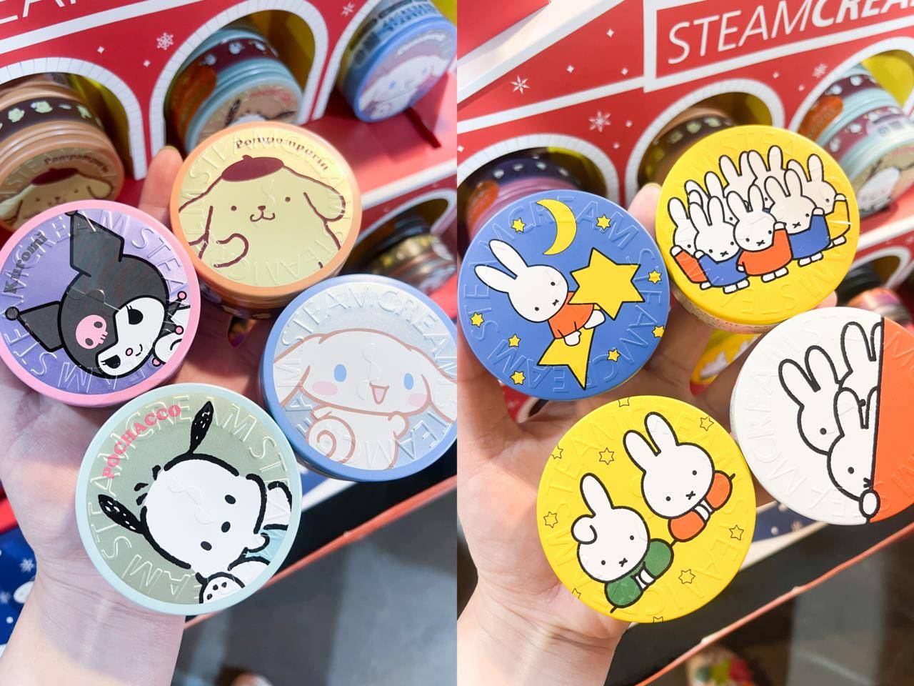 日本“GM乳霜”太可爱！经典铝罐出布丁狗、大耳狗　用完还能收纳小物 最新资讯 图1张