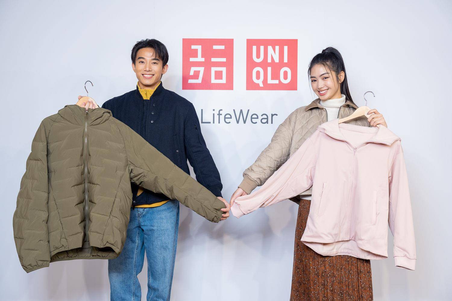 《八尺门》CP雷嘉汭、初孟轩自亏长太像吸引UNIQLO合作　晒兄妹款保暖穿搭 名人名流 图1张