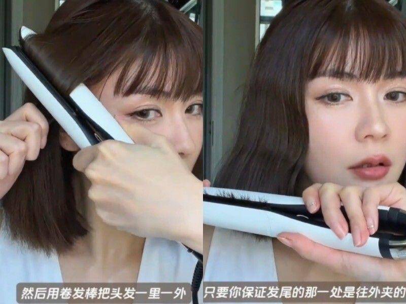 韩系慵懒感卷发3大重点！自然修饰不挑人　自己卷出绝美短发 最新资讯 图1张