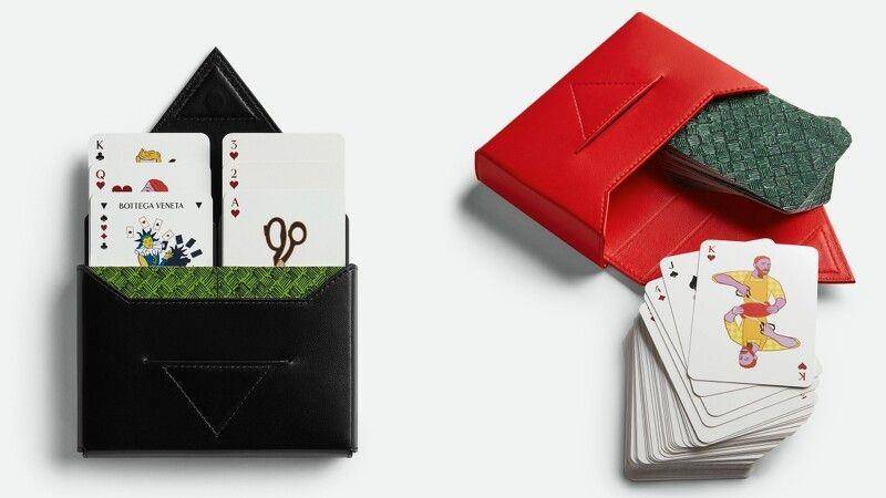 BV也入精品桌游坑！编织纹扑克牌太时髦　还有LV西洋棋、GUCCI麻将组 时尚穿搭 图1张