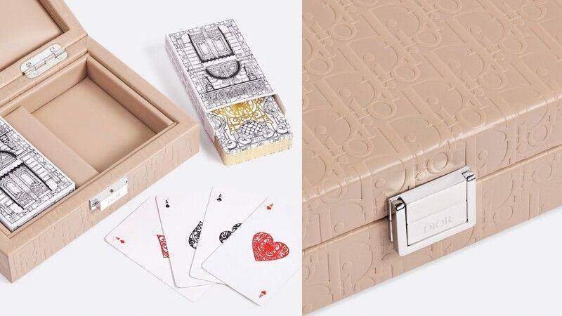 BV也入精品桌游坑！编织纹扑克牌太时髦　还有LV西洋棋、GUCCI麻将组 时尚穿搭 图8张