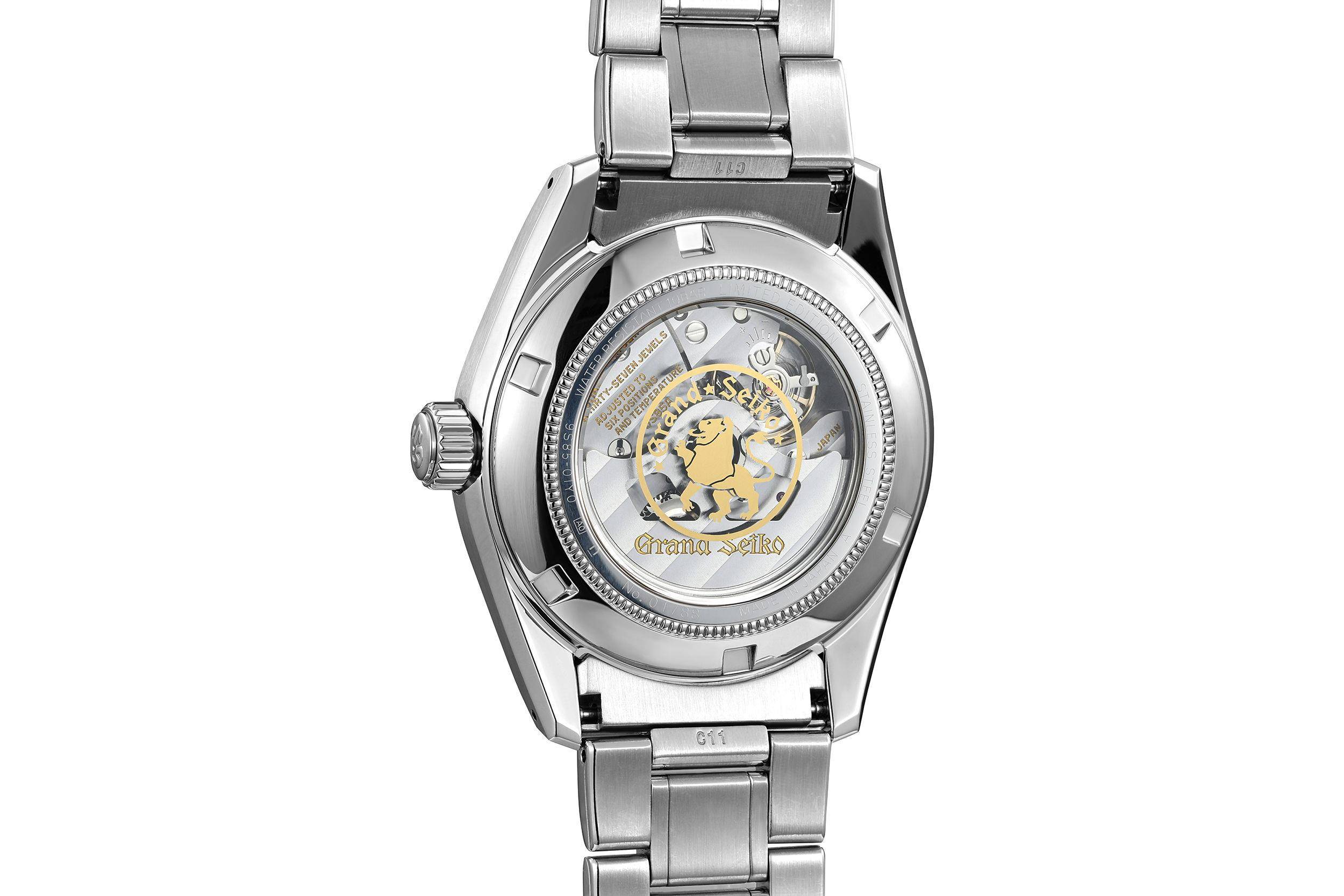 龙年表没有具象龙　Grand Seiko红金配照样喜气 奢侈品牌 图2张
