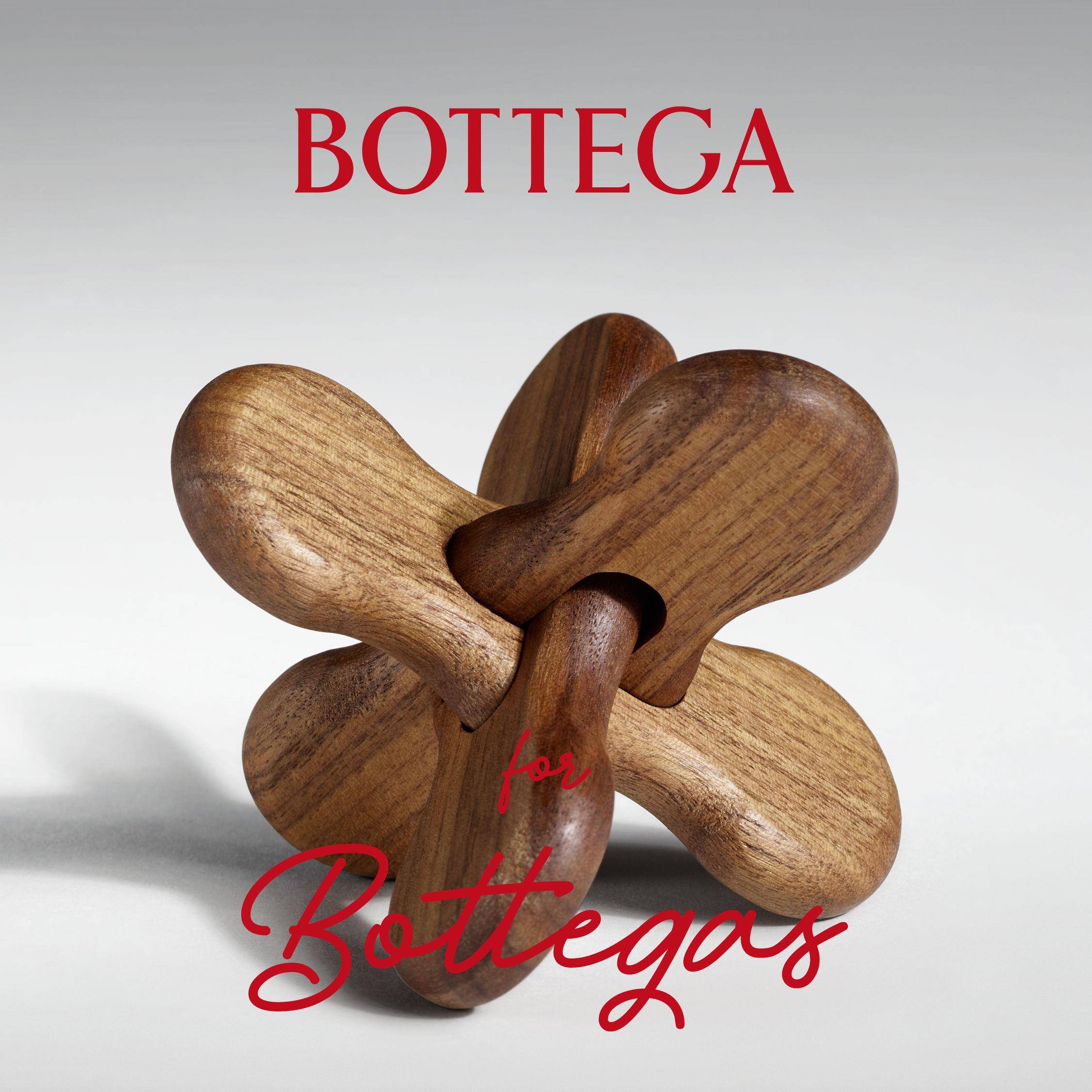 中国台湾艺术品登上BOTTEGA VENETA形象照！范承宗“鲁班锁”前进米兰成创举 时尚穿搭 图1张