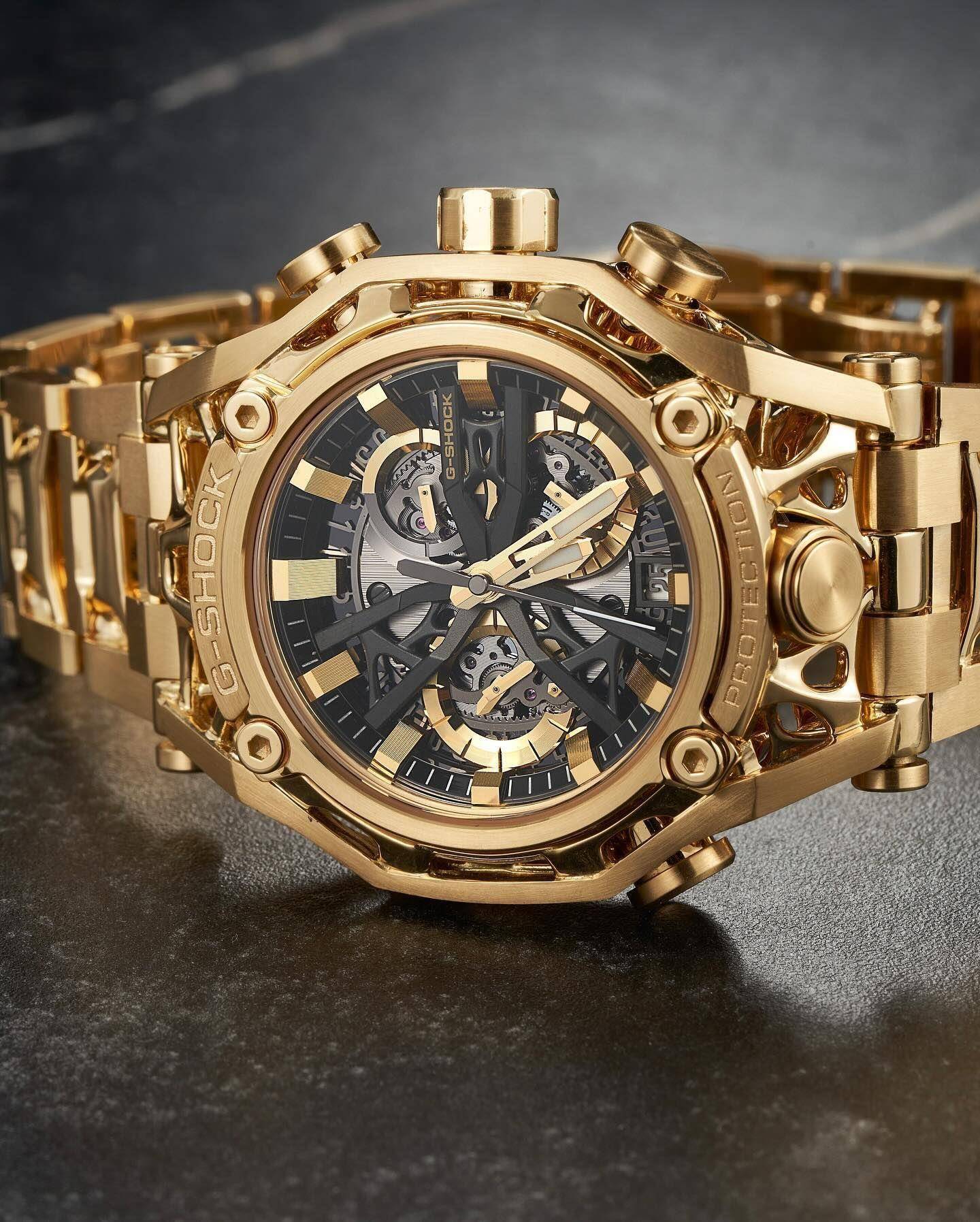 史上最贵G-SHOCK 1260万卖出！　AI设计金表也抗震 奢侈品牌 图2张