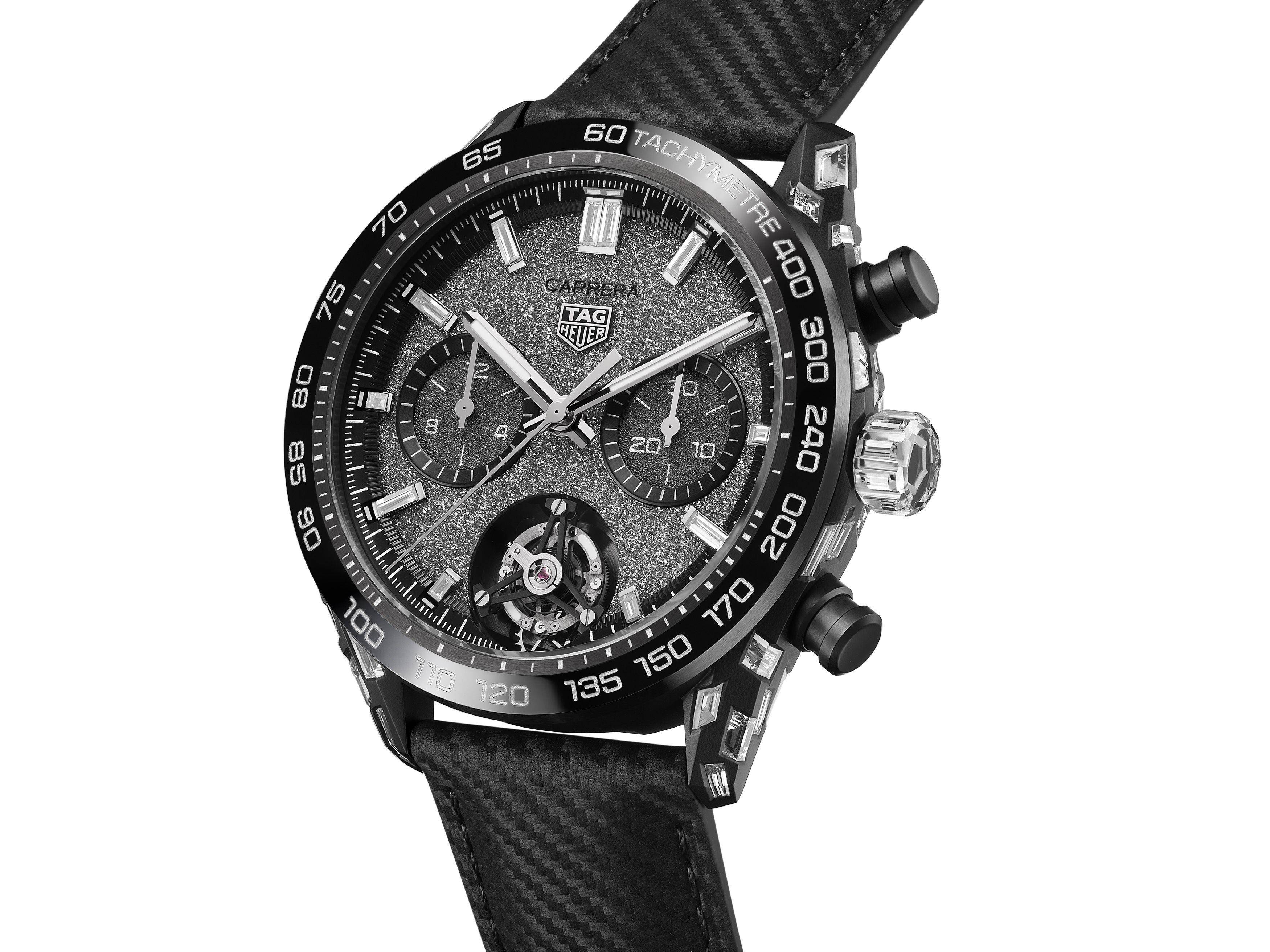 TAG Heuer前3贵的千万表袭台　实验室培育钻陀飞轮闪爆 奢侈品牌 图2张