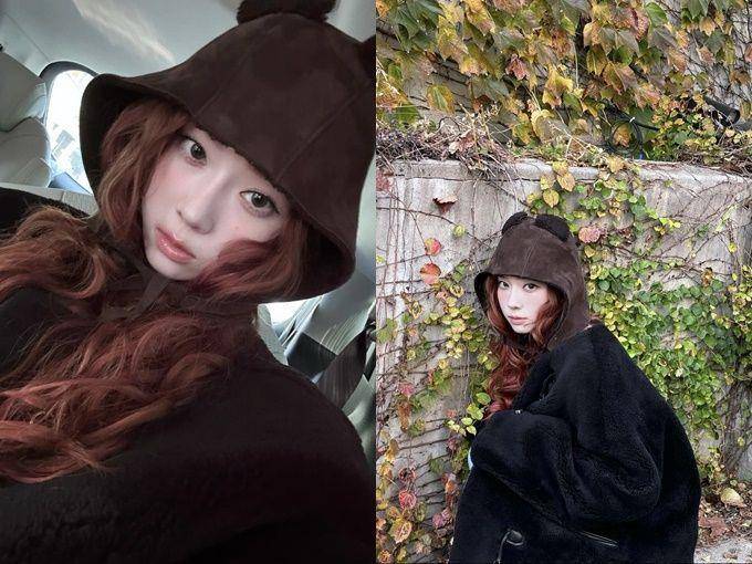 韩星同款秋冬帽子推荐　“Y2K甜酷猫耳”、“软萌熊耳”本季必入手 最新资讯 图17张