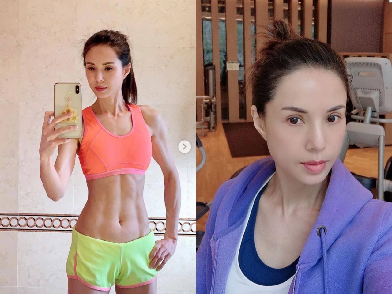 星・变美／“最仙小龙女”57岁超像女大生！冻龄美貌有8块腹肌很狂 最新资讯 图3张