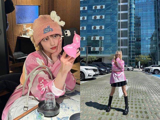 韩韶禧私服爱穿的小众品牌　复古针织衣抢到断货、OPEN YY高颜值超火红 最新资讯 图16张