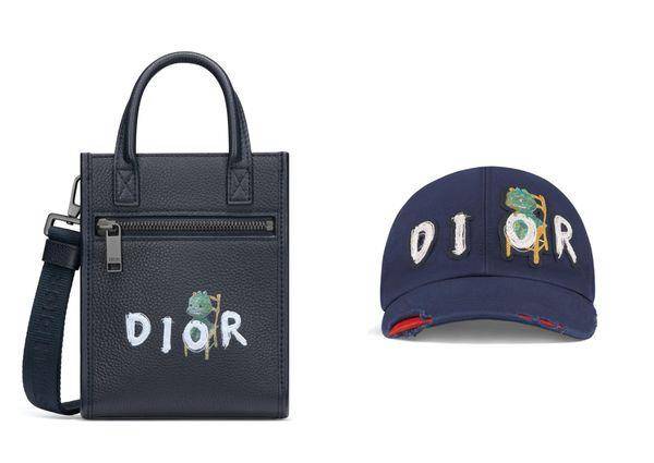 DIOR联名“绿色小怪兽”穿出可爱帅　Lisa背的LOEWE企鹅包藏专属标记 时尚穿搭 图7张