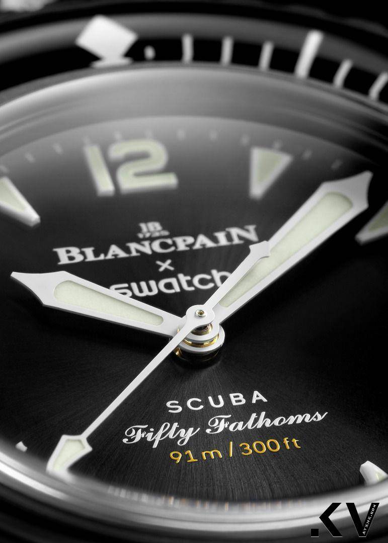 Swatch每天限买一只的表又来了！　联名Blancpain黑月表超帅 最新资讯 图2张