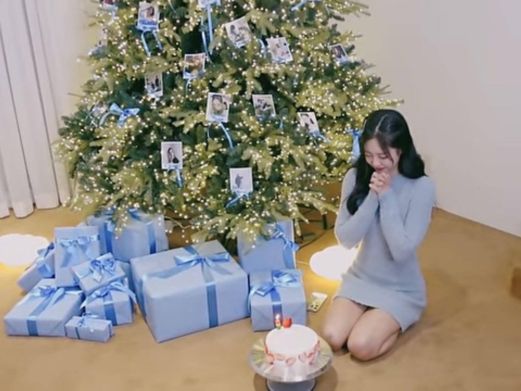 Jennie做生日蛋糕边偷吃　庆生会露美腿吸睛 时尚穿搭 图3张