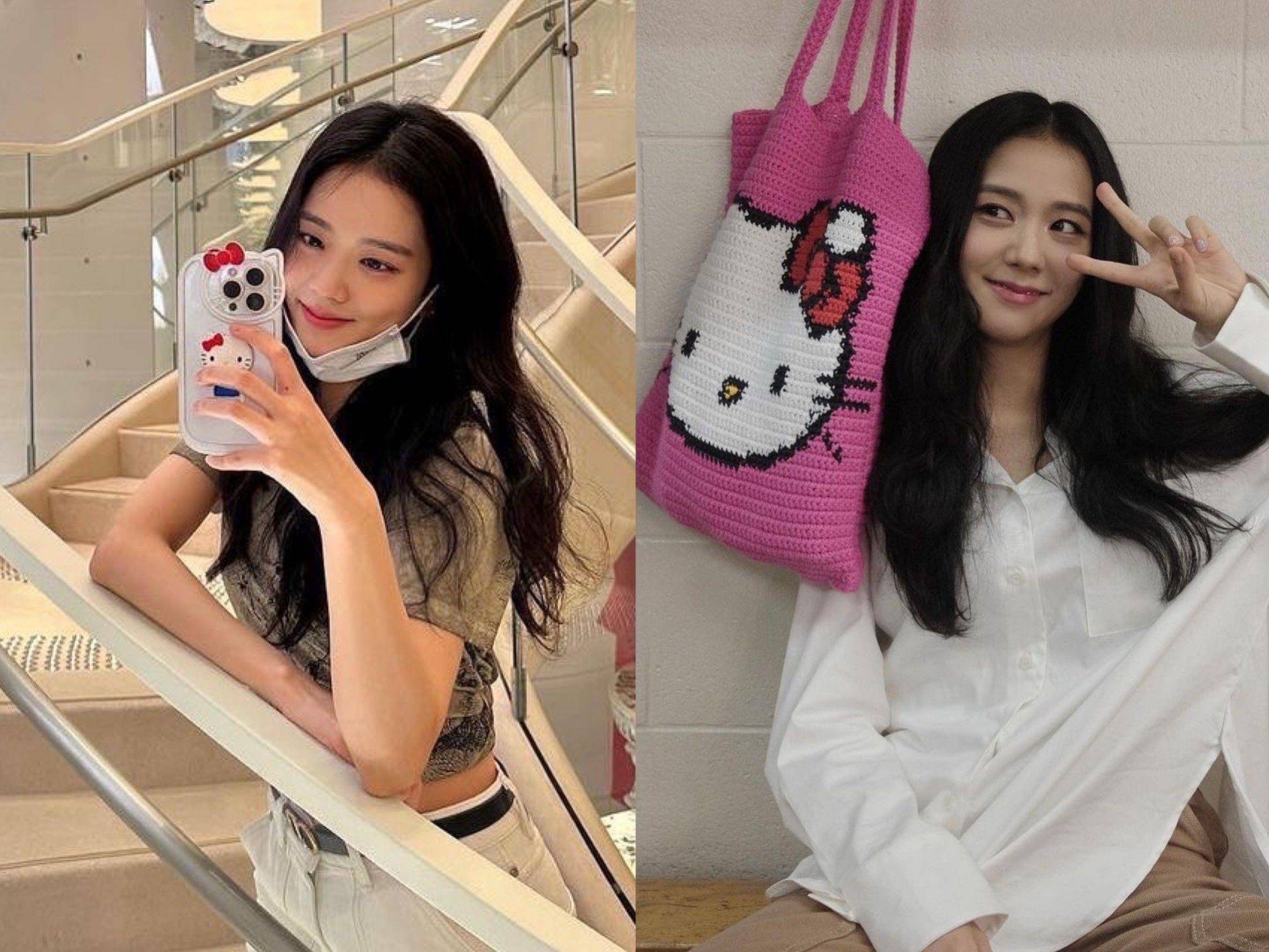 HELLO KITTYＸCA4LA联名复古帽新年抢收！　Jisoo也爱戴Kitty帽卖萌 最新资讯 图5张