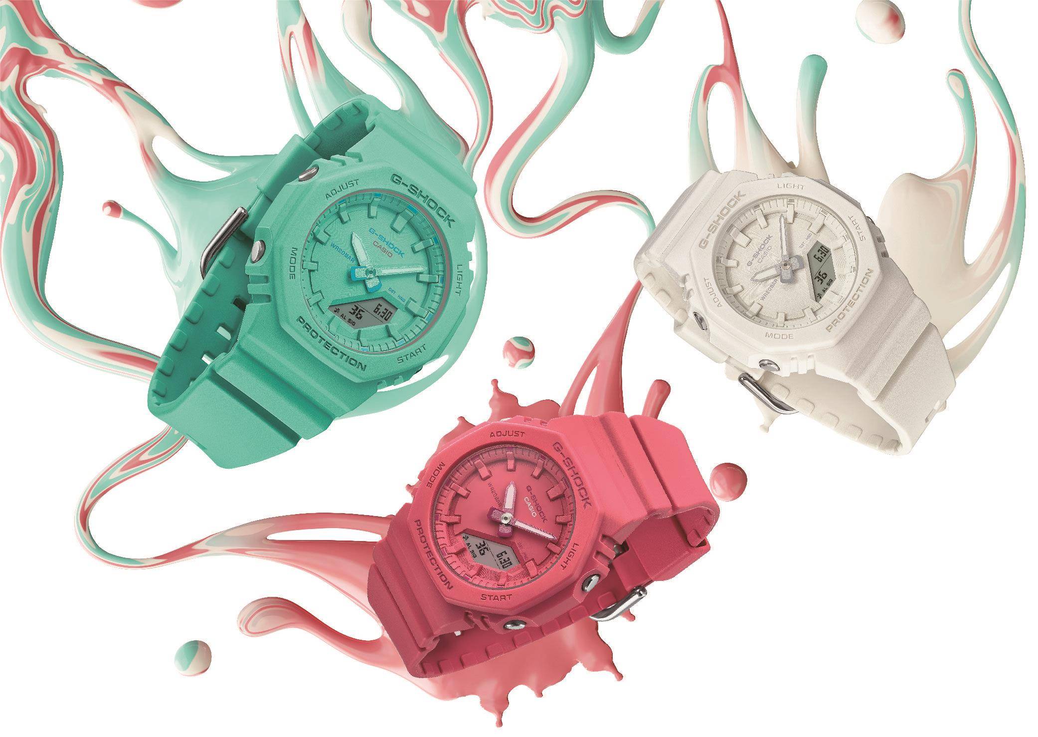G-SHOCK夯表“农家橡树”尺寸缩小　女生戴不卡手了 最新资讯 图2张