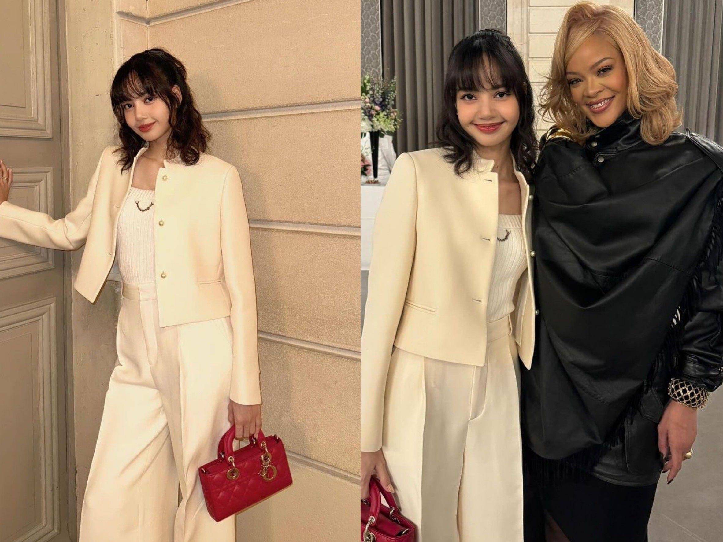 谁顶得住？Lisa穿Loewe金色马甲全身包紧也超辣　加码私服同款3手袋 时尚穿搭 图5张