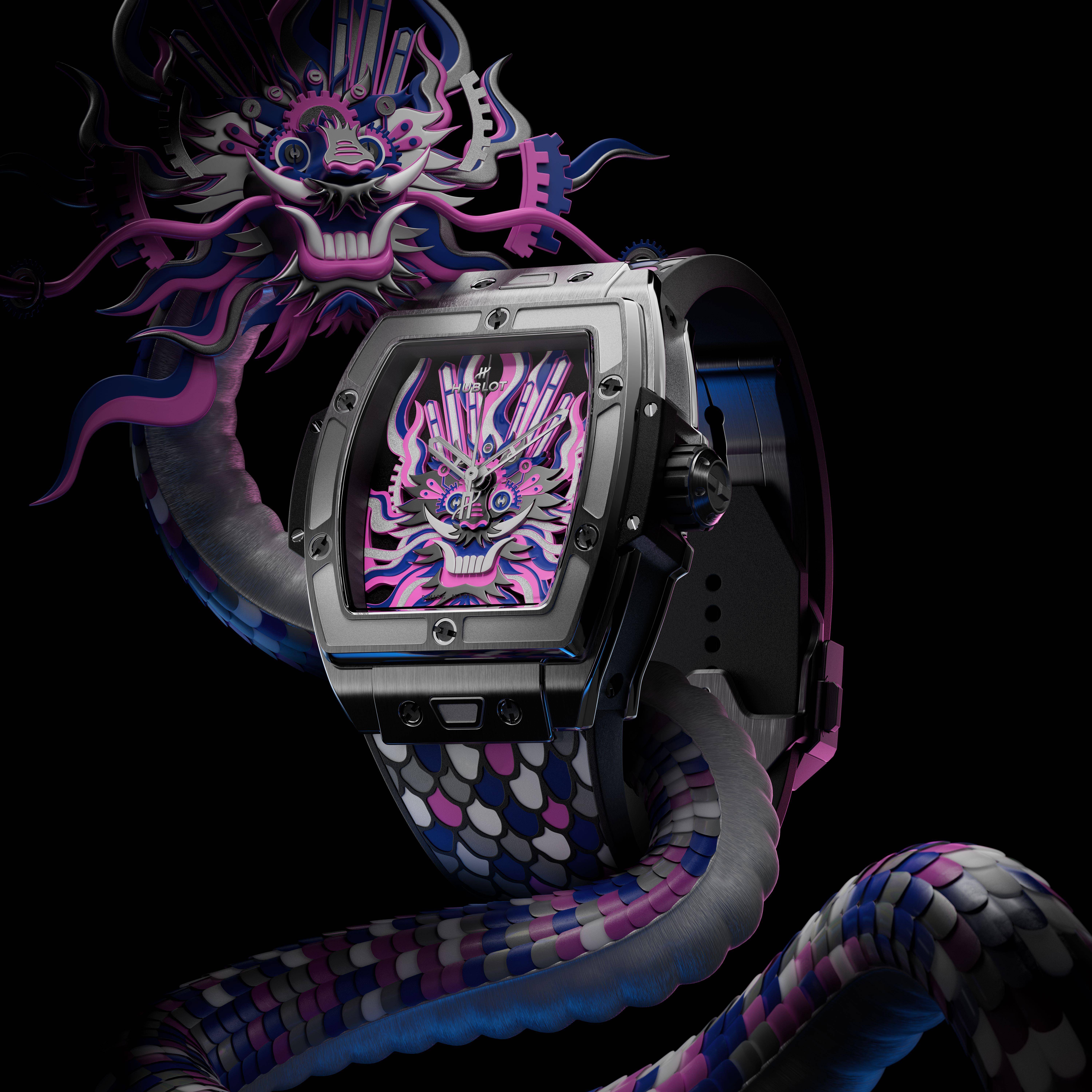 风・Luxury／龙年表竟有卡哇伊版！　小龙女戏时标好俏皮 奢侈品牌 图2张