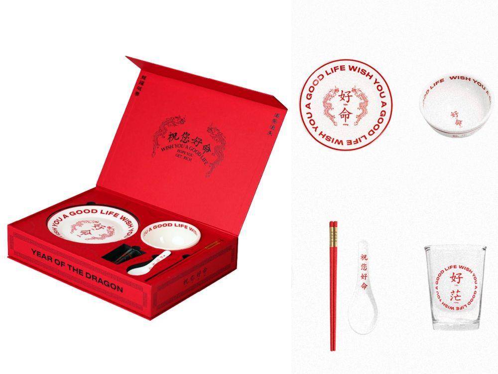 超时尚“龙年开运小物”！水晶龙可爱又招财　祝您好命碗盘组喜气满点 时尚穿搭 图7张