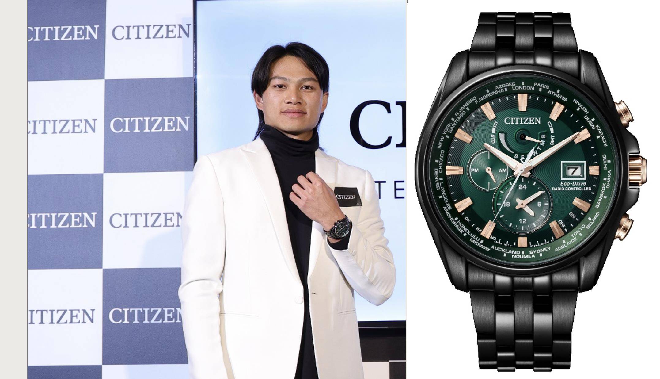 CITIZEN 2024男表新品亮相　拿莫‧伊漾、徐若熙“表”现运动型男魅力 时尚穿搭 图3张