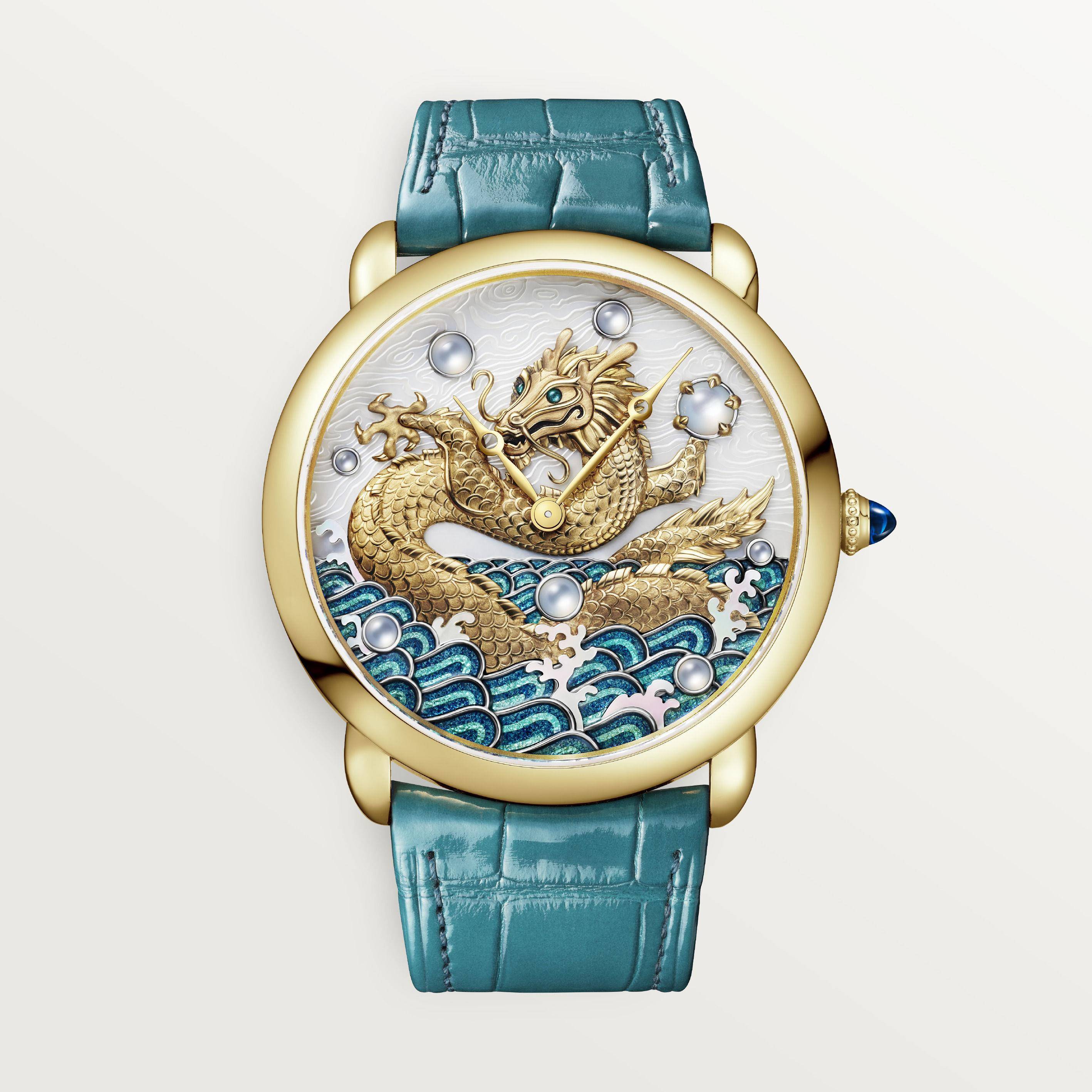 风・Luxury／卡地亚龙腾四海表好威　IWC喜气红表秀金龙自动盘 奢侈品牌 图1张