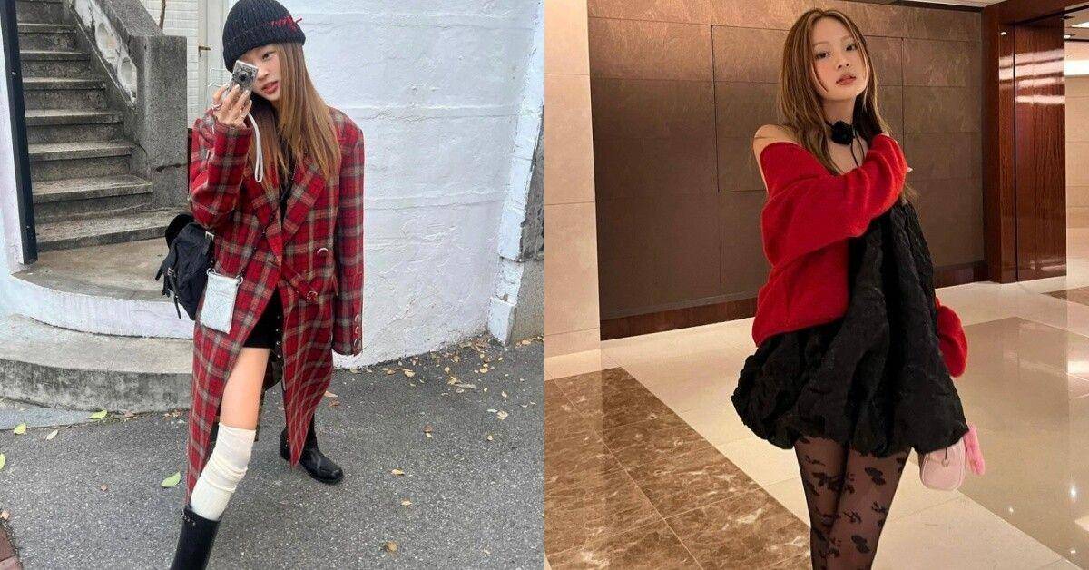 绝不轻易尝试“红色”因为你会爱上！6个穿搭公式不显老　配灰色更高级 最新资讯 图5张
