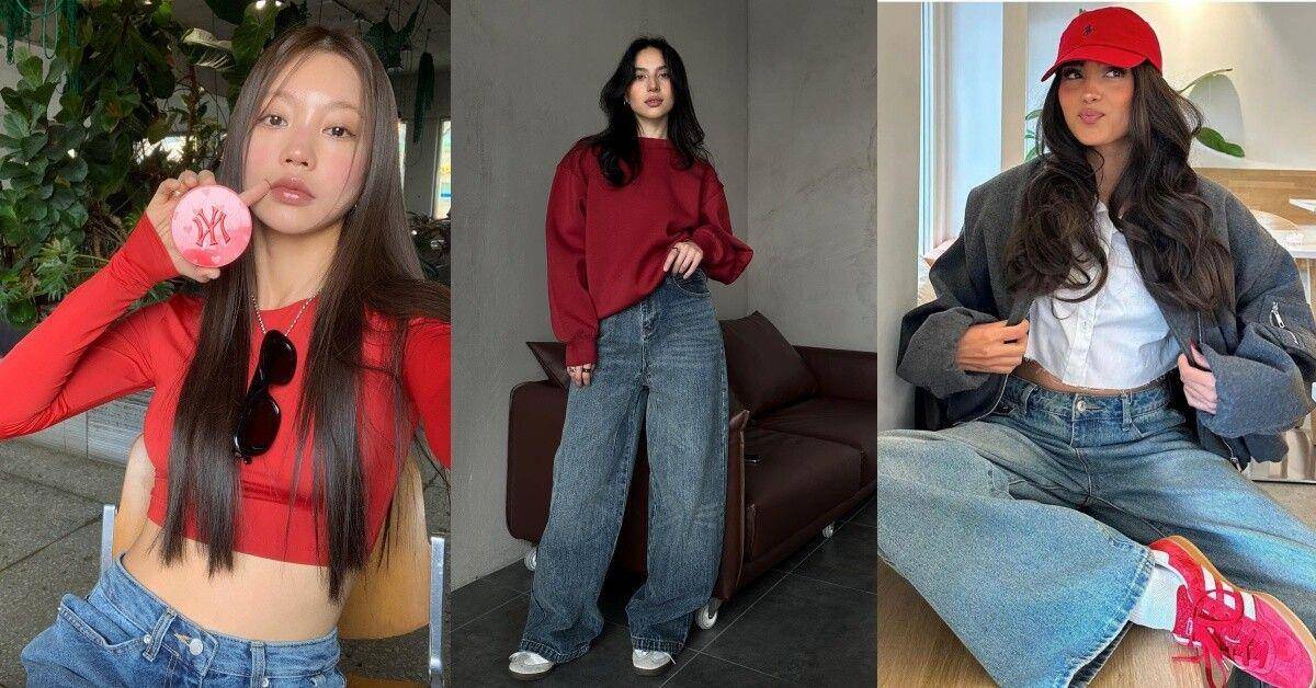 绝不轻易尝试“红色”因为你会爱上！6个穿搭公式不显老　配灰色更高级 最新资讯 图11张