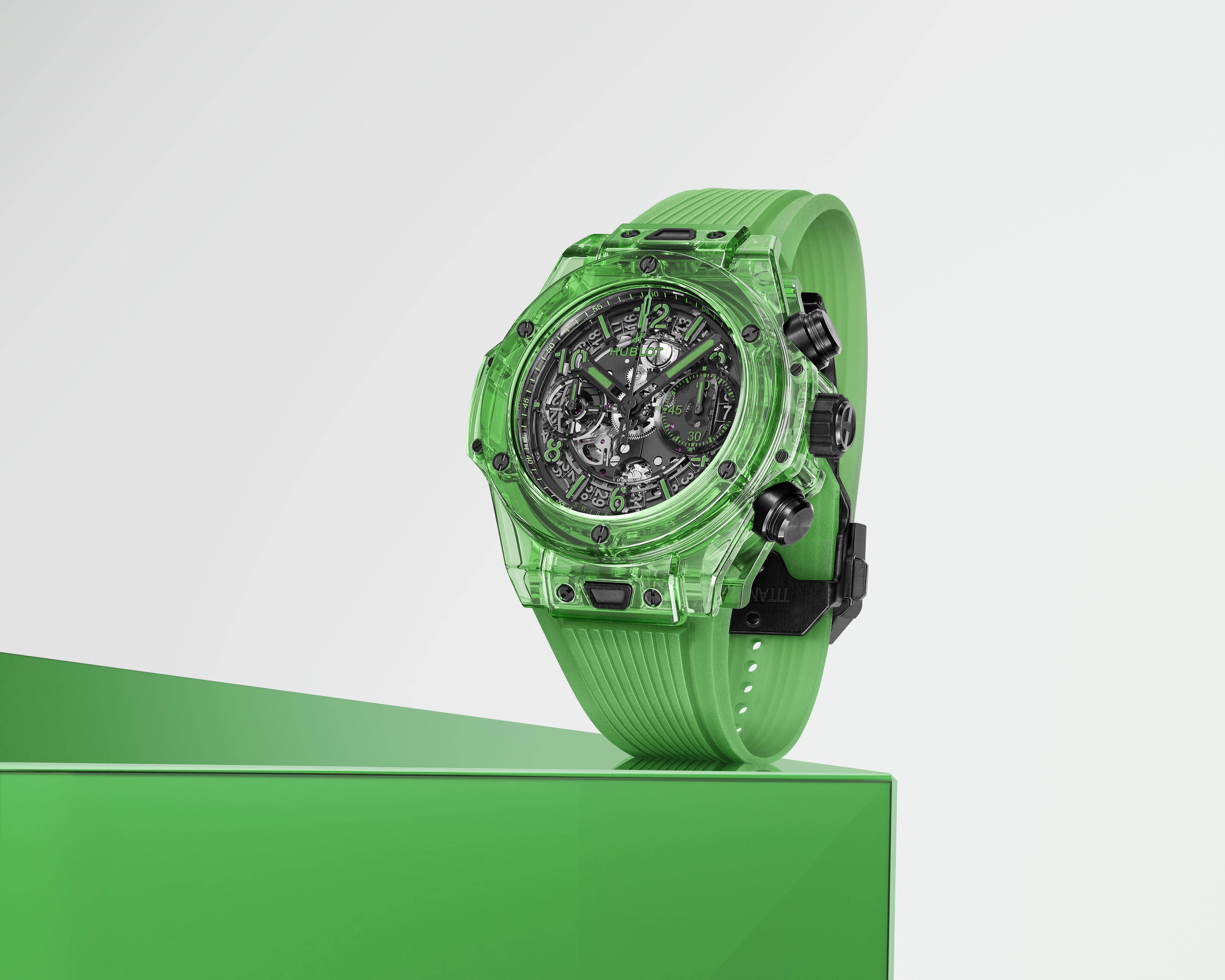 风・Luxury／方块上下跑上炼　HUBLOT 35度倾斜陀飞轮前卫吸睛 奢侈品牌 图4张