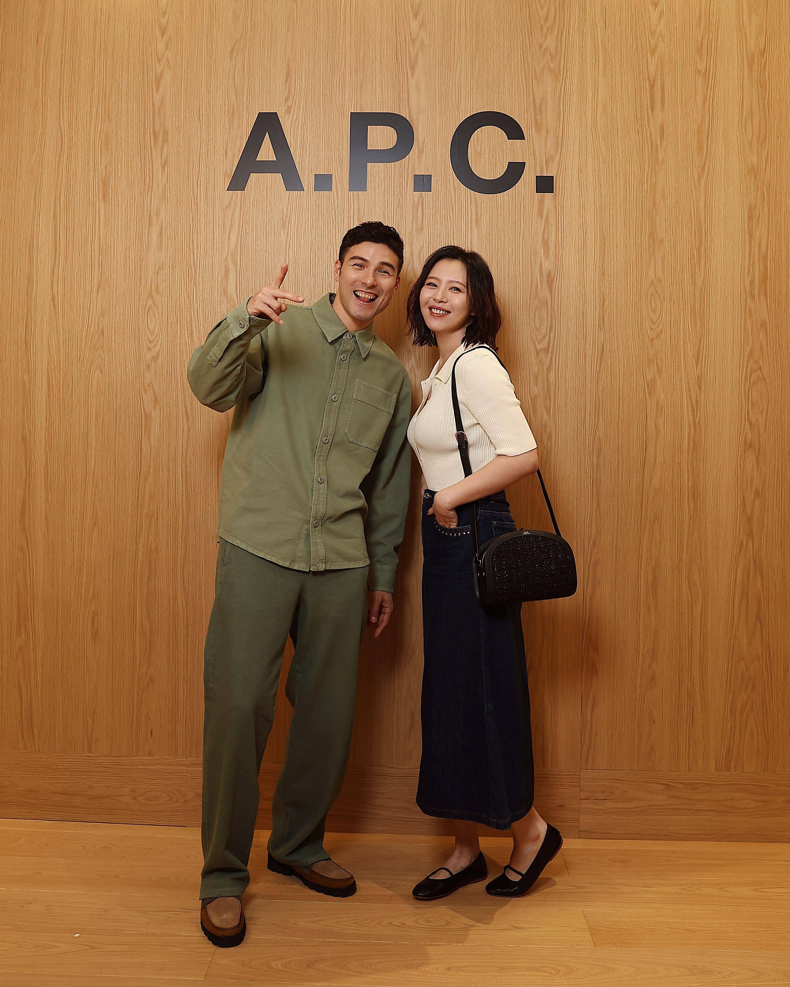刘品言曝法国留学时“染上恶习”　推坑凤小岳逛A.P. C.中国台湾首店 名人名流 图1张