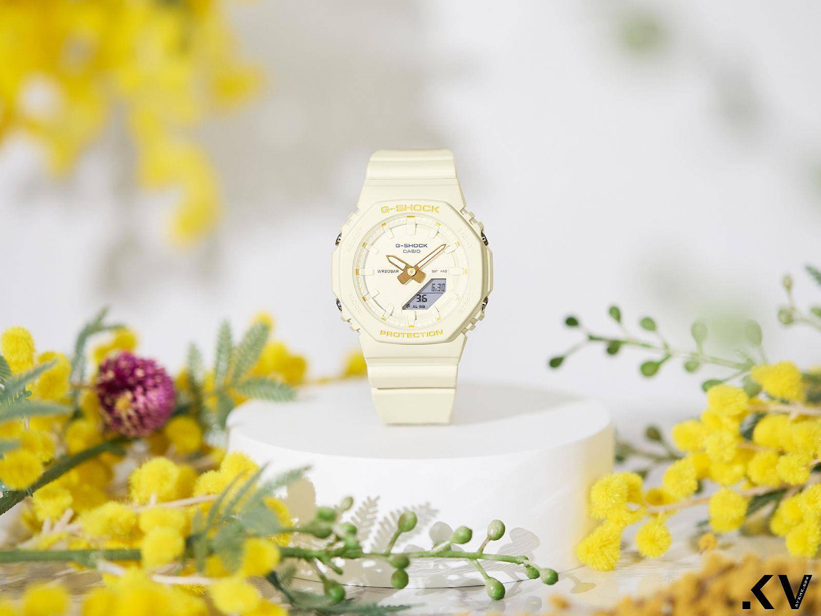 妇女节捧含羞草花、戴黄表最潮　G-SHOCK致敬女性推特别版 最新资讯 图1张