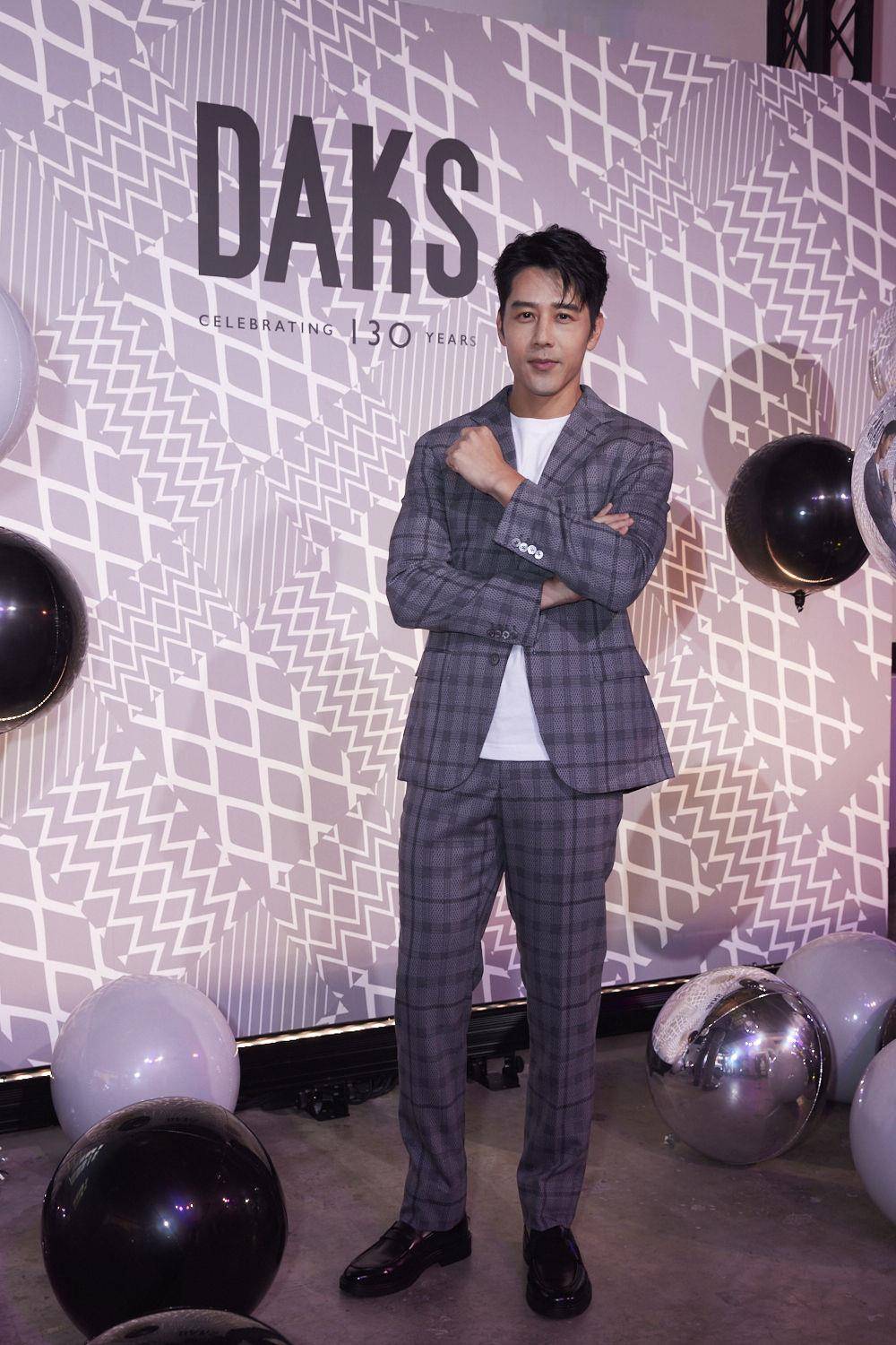 胡宇威英伦王子风看Daks130周年秀　穿新格纹Geo“以为为我设计” 名人名流 图1张