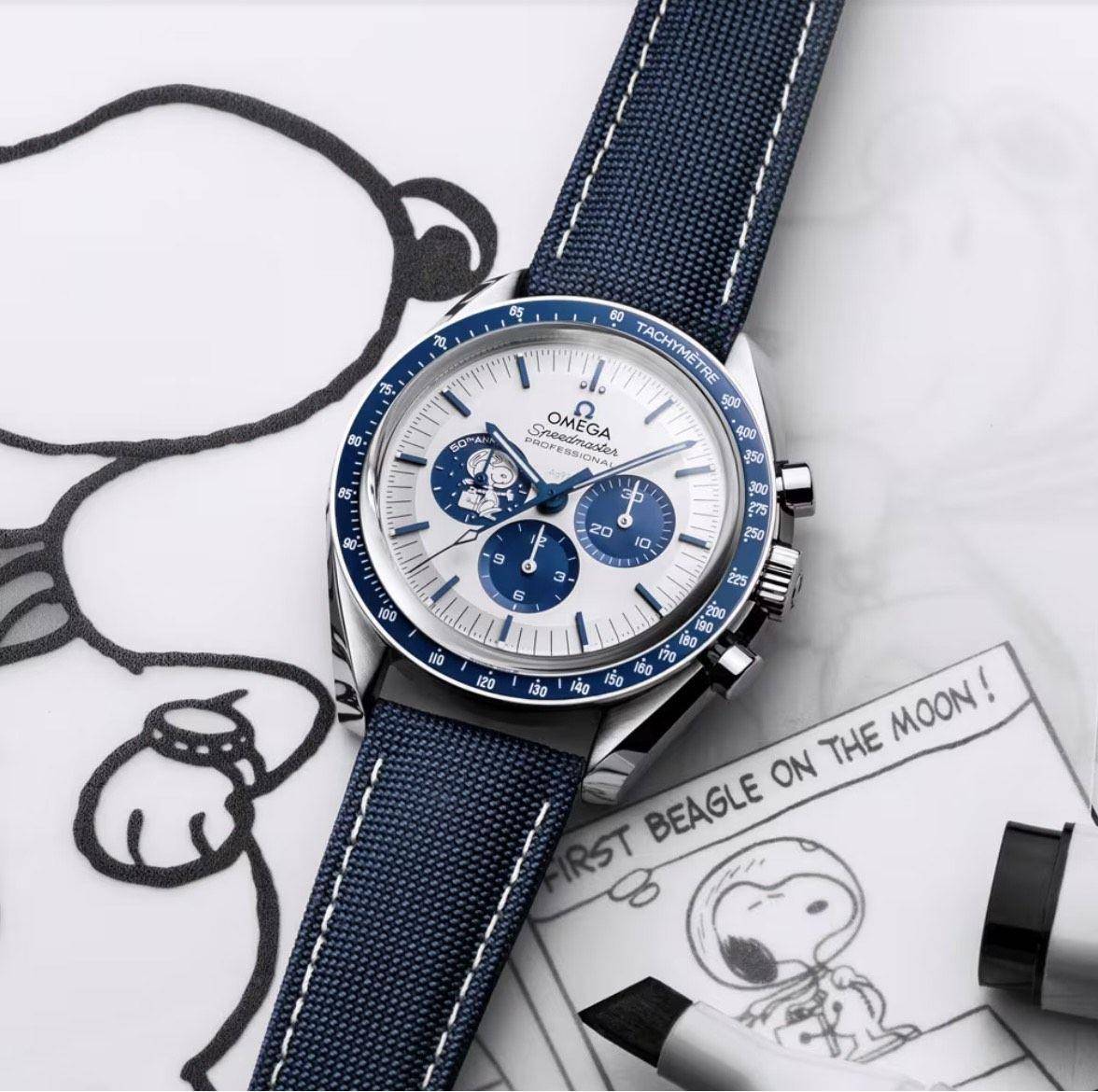 Swatch欧米茄联名夯表+1　史努比当主角可爱爆击 奢侈品牌 图5张