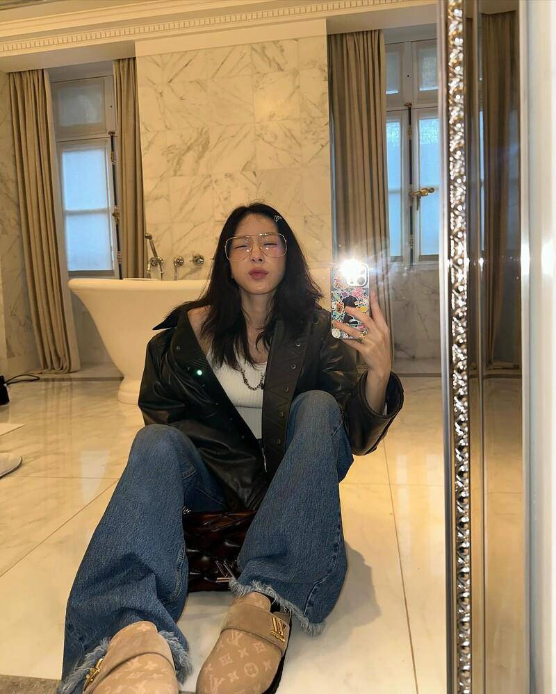 Jisoo、张员瑛都爱上“质感无框眼镜”　书呆子时尚来临 最新资讯 图9张