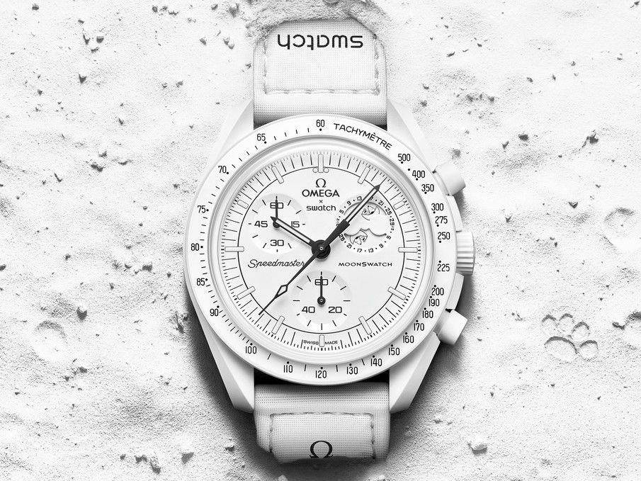 Swatch欧米茄史努比联名表1小时卖光　铁粉排20小时抢到手 名人名流 图4张