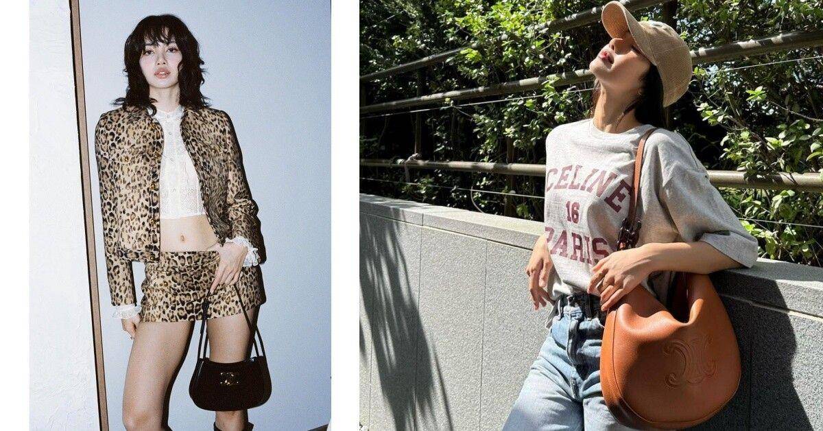 Lisa从“只背CELINE”默默转爱这些精品包！LV、LOEWE出镜率超高 时尚穿搭 图1张