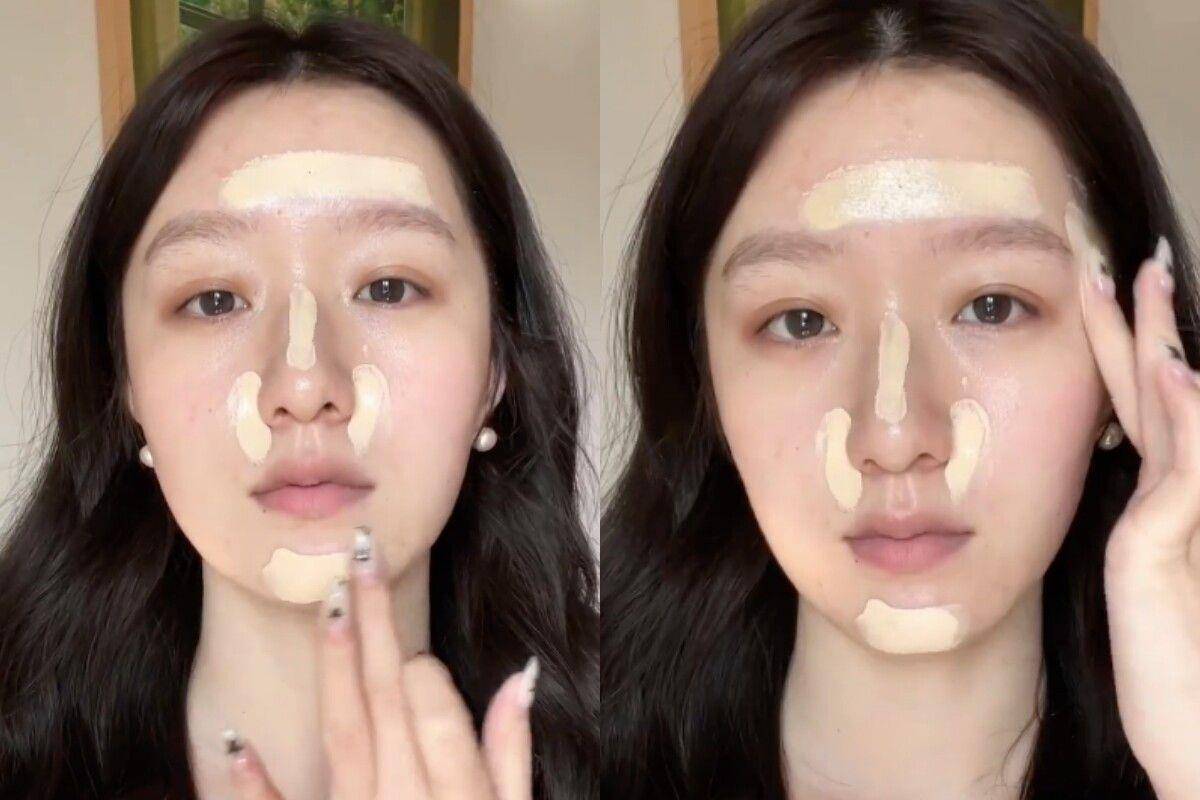 爆红“潦草妆”画法公开！底妆越干净越美　透出血色更纯欲显嫩 最新资讯 图2张