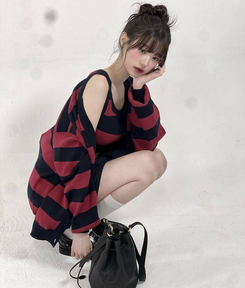 包・开箱／张员瑛超烧带货Miu Miu新水桶包！大容量多背法、焦糖色更可爱 名人名流 图8张